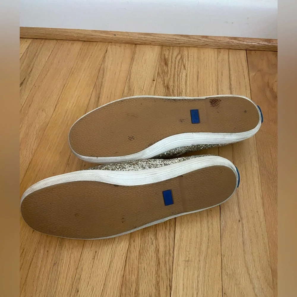 Keds x Kate Spade New York Champion Glitter Sneakers - 8.5 - Picture 14 of 14